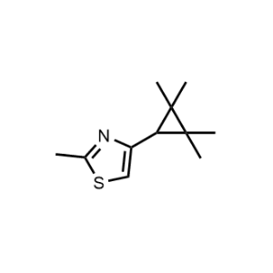 2-Methyl-4-(2,2,3,3-tetramethylcyclopropyl)thiazole|CS-0953201