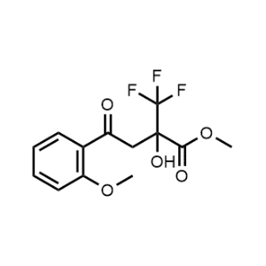 Methyl 2-hydroxy-4-(2-methoxyphenyl)-4-oxo-2-(trifluoromethyl)butanoate|CS-0953218