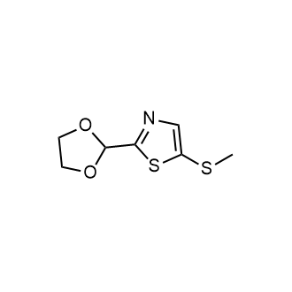2-(1,3-Dioxolan-2-yl)-5-(methylthio)thiazole|CS-0953348