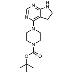 Tert-butyl 4-(6,7-dihydro-5H-pyrrolo[2,3-d]pyrimidin-4-yl)piperazine-1-carboxylate|CS-0953434