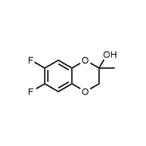 6,7-Difluoro-2-methyl-2,3-dihydrobenzo[b][1,4]dioxin-2-ol|CS-0953447