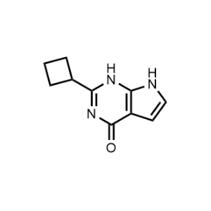 2-Cyclobutyl-1,7-dihydro-4H-pyrrolo[2,3-d]pyrimidin-4-one|CS-0953457
