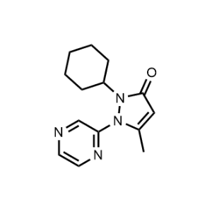2-Cyclohexyl-5-methyl-1-(pyrazin-2-yl)-1,2-dihydro-3H-pyrazol-3-one|CS-0953554