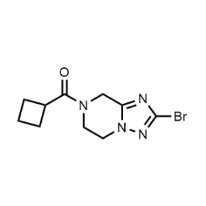 (2-Bromo-5,6-dihydro-[1,2,4]triazolo[1,5-a]pyrazin-7(8H)-yl)(cyclobutyl)methanone|CS-0953596