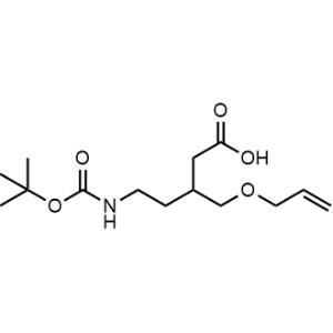 3-((Allyloxy)methyl)-5-((tert-butoxycarbonyl)amino)pentanoic acid|CS-0953691