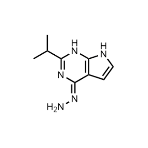 4-Hydrazono-2-isopropyl-4,7-dihydro-1H-pyrrolo[2,3-d]pyrimidine|CS-0954038