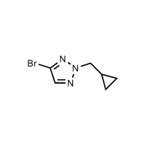 4-Bromo-2-(cyclopropylmethyl)-2H-1,2,3-triazole|CS-0954193