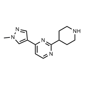 4-(1-Methyl-1H-pyrazol-4-yl)-2-(piperidin-4-yl)pyrimidine|CS-0954287