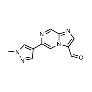 6-(1-Methyl-1H-pyrazol-4-yl)imidazo[1,2-a]pyrazine-3-carbaldehyde|CS-0954405