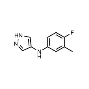 N-(4-Fluoro-3-methylphenyl)-1H-pyrazol-4-amine|CS-0954423