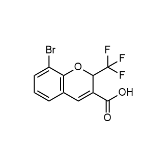 8-Bromo-2-(trifluoromethyl)-2H-chromene-3-carboxylic acid|CS-0954631