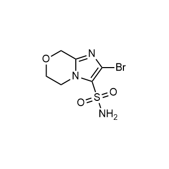 2-Bromo-5,6-dihydro-8H-imidazo[2,1-c][1,4]oxazine-3-sulfonamide|CS-0954708