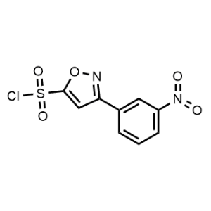 3-(3-Nitrophenyl)isoxazole-5-sulfonyl chloride|CS-0954709