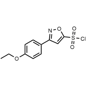 3-(4-Ethoxyphenyl)isoxazole-5-sulfonyl chloride|CS-0954712