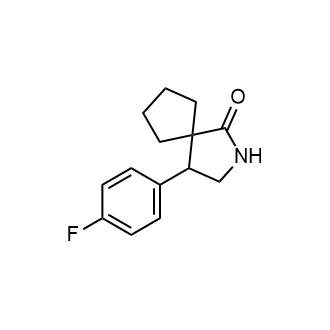 4-(4-Fluorophenyl)-2-azaspiro[4.4]nonan-1-one|CS-0954913