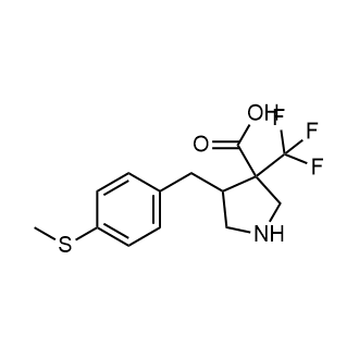 4-(4-(Methylthio)benzyl)-3-(trifluoromethyl)pyrrolidine-3-carboxylic acid|CS-0954967