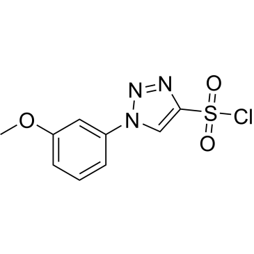 1-(3-Methoxyphenyl)-1H-1,2,3-triazole-4-sulfonyl chloride|CS-0954985