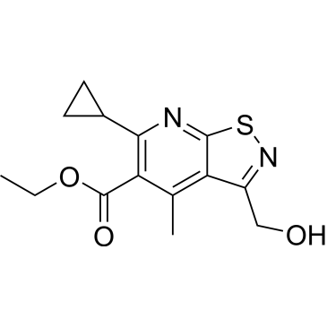 Ethyl 6-cyclopropyl-3-(hydroxymethyl)-4-methylisothiazolo[5,4-b]pyridine-5-carboxylate|CS-0955201