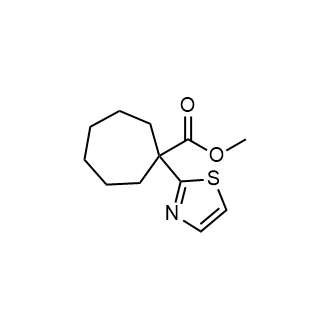 Methyl 1-(thiazol-2-yl)cycloheptane-1-carboxylate|CS-0955205