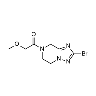1-(2-Bromo-5,6-dihydro-[1,2,4]triazolo[1,5-a]pyrazin-7(8H)-yl)-2-methoxyethan-1-one|CS-0955227