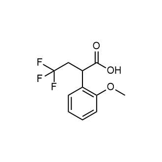 4,4,4-Trifluoro-2-(2-methoxyphenyl)butanoic acid|CS-0955347