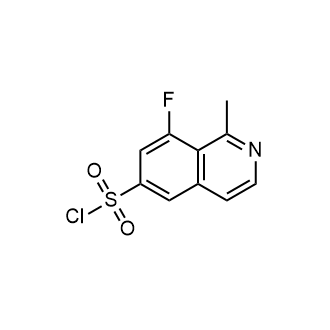 8-Fluoro-1-methylisoquinoline-6-sulfonyl chloride|CS-0955374