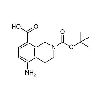 5-Amino-2-(tert-butoxycarbonyl)-1,2,3,4-tetrahydroisoquinoline-8-carboxylic acid|CS-0955618