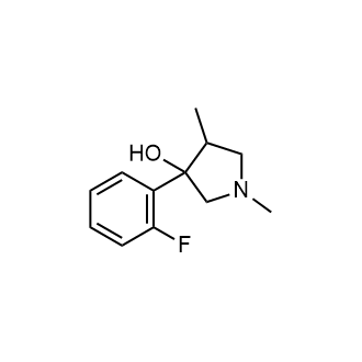 3-(2-Fluorophenyl)-1,4-dimethylpyrrolidin-3-ol|CS-0955715