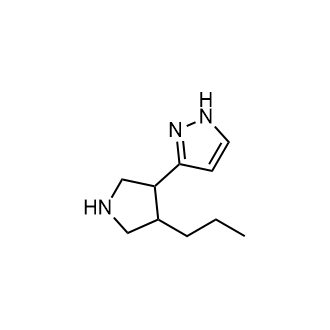 3-(4-Propylpyrrolidin-3-yl)-1H-pyrazole|CS-0955917
