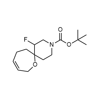 Tert-butyl 1-fluoro-7-oxa-3-azaspiro[5.6]dodec-9-ene-3-carboxylate|CS-0955984
