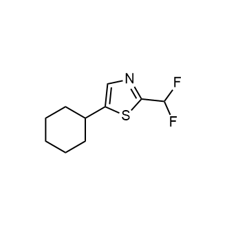 5-Cyclohexyl-2-(difluoromethyl)thiazole|CS-0956103