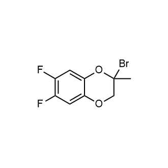 2-Bromo-6,7-difluoro-2-methyl-2,3-dihydrobenzo[b][1,4]dioxine|CS-0956191