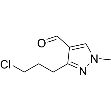3-(3-Chloropropyl)-1-methyl-1H-pyrazole-4-carbaldehyde|CS-0956453