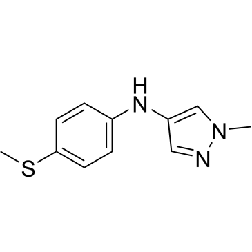 1-Methyl-N-(4-(methylthio)phenyl)-1H-pyrazol-4-amine|CS-0956510