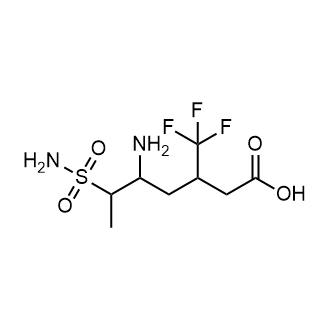 5-Amino-6-sulfamoyl-3-(trifluoromethyl)heptanoic acid|CS-0956544