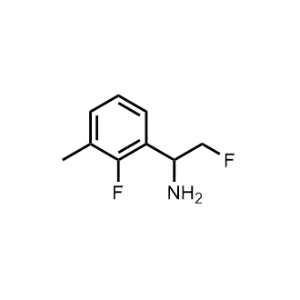 2-Fluoro-1-(2-fluoro-3-methylphenyl)ethan-1-amine|CS-0956594