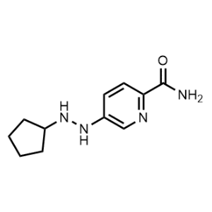 5-(2-Cyclopentylhydrazinyl)picolinamide|CS-0956607