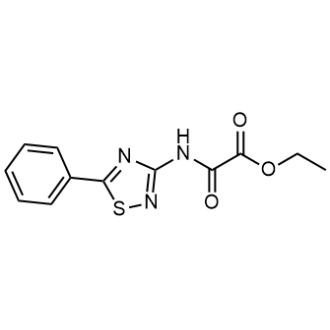 Ethyl 2-oxo-2-((5-phenyl-1,2,4-thiadiazol-3-yl)amino)acetate|CS-0956633