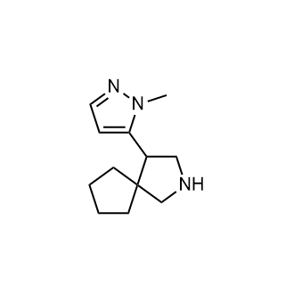 4-(1-Methyl-1H-pyrazol-5-yl)-2-azaspiro[4.4]nonane|CS-0956764