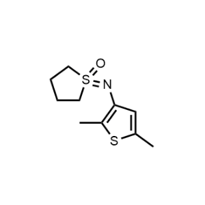 1-((2,5-Dimethylthiophen-3-yl)imino)tetrahydro-1H-1lambda6-thiophene 1-oxide|CS-0956946