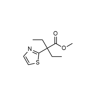 Methyl 2-ethyl-2-(thiazol-2-yl)butanoate|CS-0957070