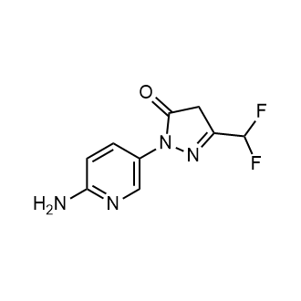 2-(6-Aminopyridin-3-yl)-5-(difluoromethyl)-2,4-dihydro-3H-pyrazol-3-one|CS-0957268