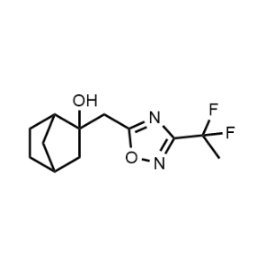 2-((3-(1,1-Difluoroethyl)-1,2,4-oxadiazol-5-yl)methyl)bicyclo[2.2.1]heptan-2-ol|CS-0957545