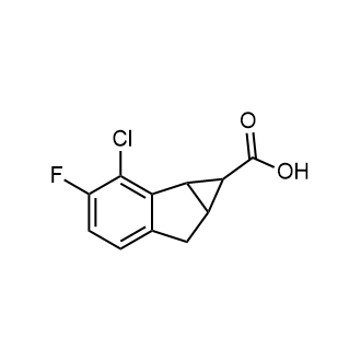 2-Chloro-3-fluoro-1,1a,6,6a-tetrahydrocyclopropa[a]indene-1-carboxylic acid|CS-0957556