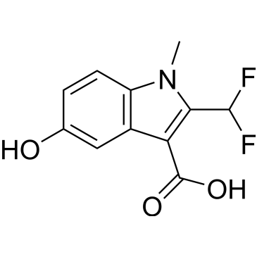 2-(Difluoromethyl)-5-hydroxy-1-methyl-1H-indole-3-carboxylic acid|CS-0957685
