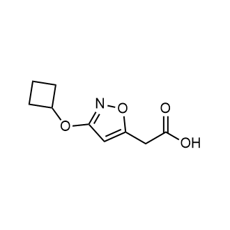 2-(3-Cyclobutoxyisoxazol-5-yl)acetic acid|CS-0957696