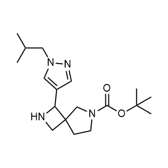 Tert-butyl 1-(1-isobutyl-1H-pyrazol-4-yl)-2,6-diazaspiro[3.4]octane-6-carboxylate|CS-0957723