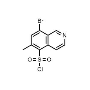 8-Bromo-6-methylisoquinoline-5-sulfonyl chloride|CS-0957770