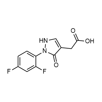 2-(2-(2,4-Difluorophenyl)-3-oxo-2,3-dihydro-1H-pyrazol-4-yl)acetic acid|CS-0957861