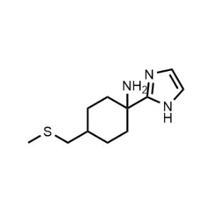 1-(1H-Imidazol-2-yl)-4-((methylthio)methyl)cyclohexan-1-amine|CS-0958029